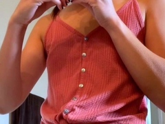 Close up teen masturbation