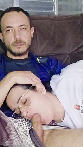 Stepsister Is Seduced by Her Stepbrother While Watching the Brazil Game