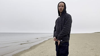 Jerking Off at the Beach