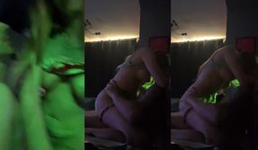 Intense Smoke Play: Watch as He Shares His Passion in a Unique Way!