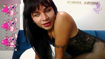 TS Angelique Monroe - Webcam show from August 9, 2023
