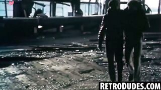 RetroDudes.com - Jerome indulges in an outdoor cock sucking session with his horny pa