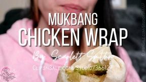 Mukbang Chicken Wrap