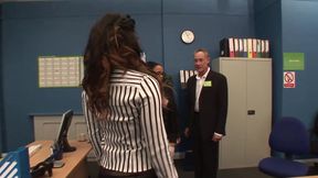 Wild foursome for busty sluts