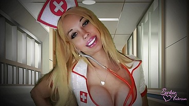 Barbie Anderson sexy enfermera transexual muy caliente