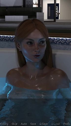 My Stepbrother 's Wife #51 - John 's cock slapped Jennifer 's face.mp4