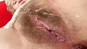 Blonde granny enjoys rough thrashing for her juicy cunt