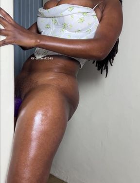 Most Orgasmic Standing Solo Quickie.