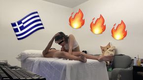 Fantastic Greek RMT indulges in a steamy session with the legendary Monster Asian Cock&#x1F346;, complete with a fifth appointment!