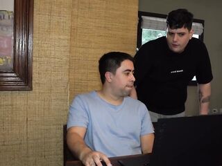 My ally screwed my wife's vagina during the time that I was working... next to 'em!