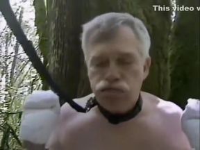 Gay Older Men Bondage in the Woods -S11