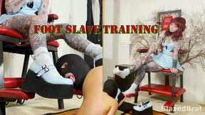 Foot Slave Training, Platforms to Barefeet