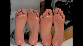 Oily Soles JOI with Alicia Justine and Whiskey Walker