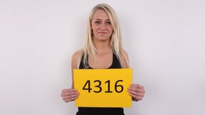 CZECH CASTING - First Porn Casting Horny Tereza (4316)