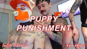 PUPPY PUNISHMENT WITH LUCIO DAVOLI (FETISHDOMBERLIN) AND FTM XXX SKIPS | IMPACT PLAY, BAREBACK, ANAL, BIG TOYS, DP, FFISTING
