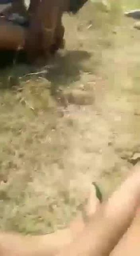 Dehati sex outdoors