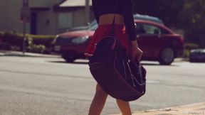 Cute cheerleader Liza Rowe