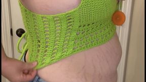 I crocheted a top but it’s too small!