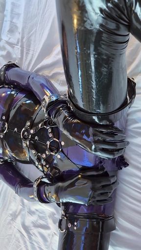 Futuristic Cyborg Encounter