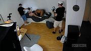 Gay for Pay with a Latino and a Black man (behind the scenes)