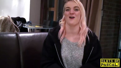 British sub Carly Rae Summers dominated in doggystyle during intense casting session