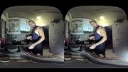Muscular Latino Chef Cooking Almost Naked… and Serving You His Cock for Dessert (VR Teaser)