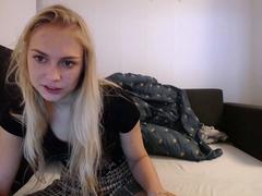 Amateur Blonde Teen Plays Solo with Toy Webcam Porn
