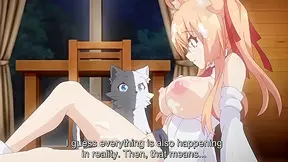 Catgirl Overwhelmed by Pleasure in Hyakkiya Detective Orgy Madness