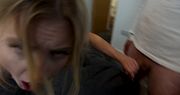 Lottie Lou gets Fucked by 3 Men for the First Time