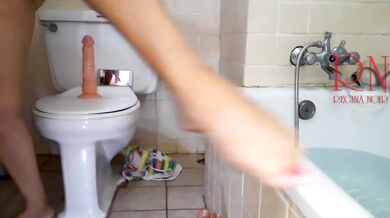 I like to play with a new dildo. Huge dildo. I love to put toy in to my pussy 3