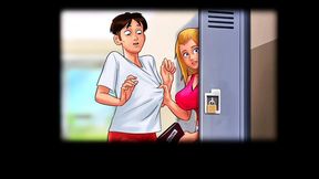 Roxxy was by her boyfriend inside their locker  (Summer Saga)