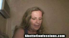 Ugly milf Ex Stripper Hooker Bitch Big Tits Blowjob Sperm Tongue Whore!