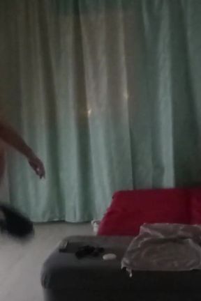 Fucking His Ass in Front of Open Window