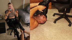 Boot Femdom 1 - Worship my chunky boots