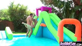 Deep Anal Sex On Tape With Big Curvy Ass Horny Girl (Kagney Linn Karter) vid-24