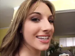 Babe Talkes Two Huge Dicks