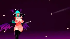 Curvy Demon Tempts Lonely Gamer with Hot Blowjob Fantasy Adventure