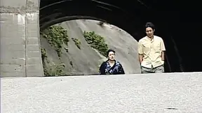 Bound Geisha Fucked Hard Amidst Rustling Forest Trees