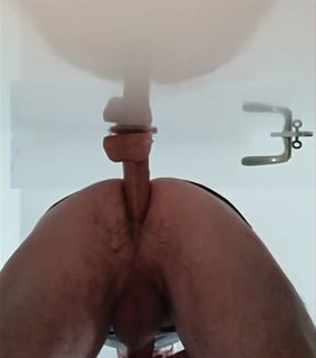 Anal dildo is fun