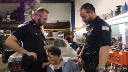 Gay nude police video Get torn up by the police