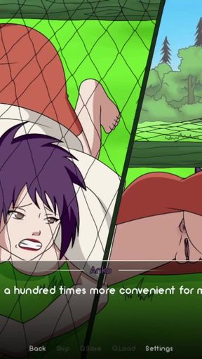 Anal exercise with Anko from Naruto. Kunoichi sex training. The 3 tests and final challenge   Clip 1