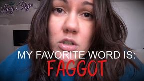 My Favorite Word is Faggot