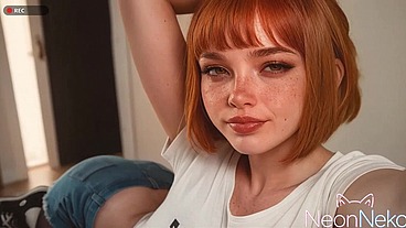 I accidentally forgot to turn off my mic, and all my donators heard how hard and roughly I was getting fucked from behind [AI]
