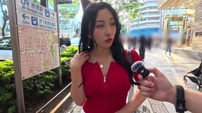 Mina Kitano's Wild Fitting Room Encounter in Ripped Jeans