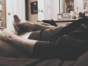 Masturbating in my roomates bed while he was at work