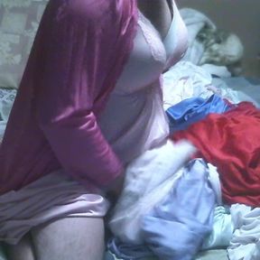 nylon nightie fun