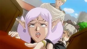 Elven Beauty Takes Tentacle Kings Shaft in Steamy Public Encounter