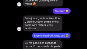 CHAT DE MESSENGER CON MI AMIGA ME LA COJO DELICIOSO