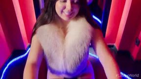 SEXY YOUNG CURVY BBW W/ BIG BOOBS SUCKS A HUGE COCK AND SWALLOWS CUM - DIANA RIUS