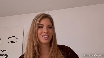 Sex Video Casting of the Stunning French babe Eva Parcker